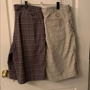 Nike Golf shorts. Size 36. Set of two